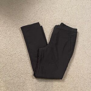 Women’s charcoal gray fleece lined pants